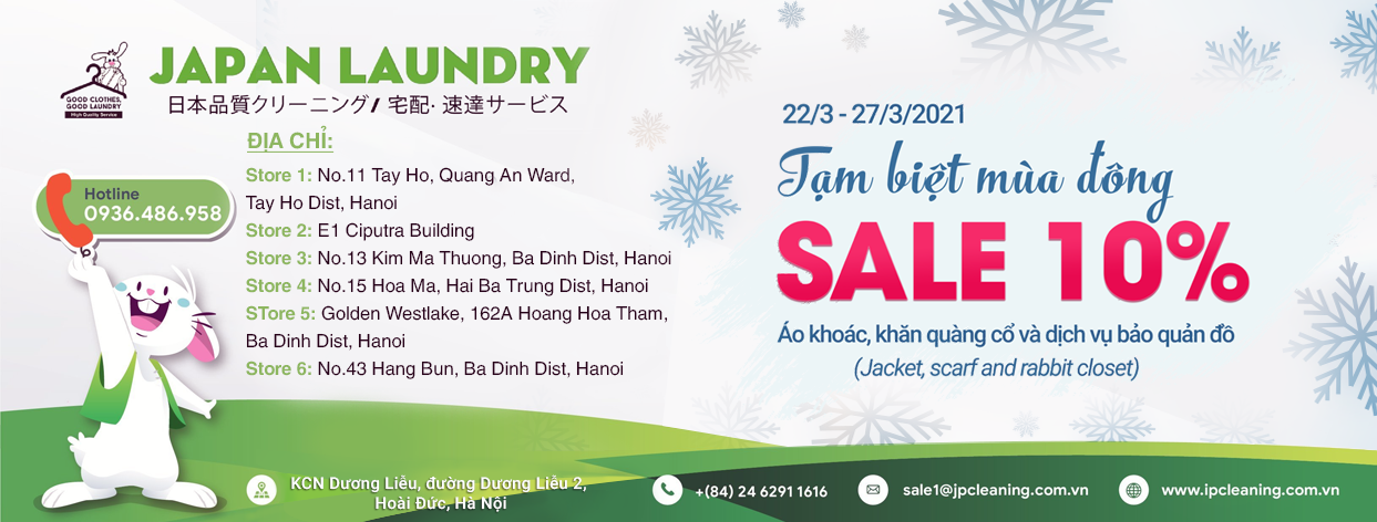 Tạm biệt mùa đông : Sale off 10%